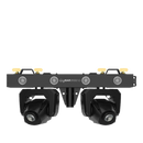 Chauvet DJ GigBAR Bridge ILS, 5-in-1 Pack-n-Go Lighting System with Bridge Bar, Derbys, Pars, Lasers and Strobes, ILS Compatible