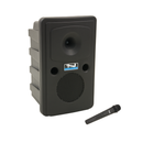 Anchor Audio Go Getter 2 COMP2, Go Getter 2 Pair, AnchorLINK, two wireless belt pack transmitters with lapel microphones and two speaker stands, and one SPEAKON companion speaker cable