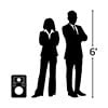 Anchor Audio Go Getter 2 COMP2, Go Getter 2 Pair, AnchorLINK, and two wireless handheld microphones and two speaker stands, and one SPEAKON companion speaker cable