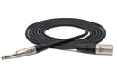 HOSA PRO - Pro Unbalanced Interconnect, REAN 1/4 in TS to XLR3M, 5 ft