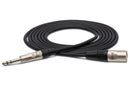 HOSA PRO - Pro Balanced Interconnect, REAN 1/4 in TRS to XLR3M, 5 ft