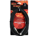 On-Stage MC12-25hz, Hi-Z Mic Cable (25', XLR-QTR), 25' Length, Standard Nickel Plated Connectors, XLR-QTR Cable, 22AWG Wire Gauge
