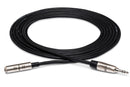 HOSA PRO - Pro Headphone Extension Cable, REAN 3.5 mm TRS to 3.5 mm TRS, 10 ft
