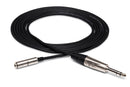 HOSA PRO - Pro Headphone Adapter Cable, REAN 3.5 mm TRS to 1/4 in TRS, 10 ft
