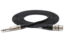 HOSA PRO - Pro Balanced Interconnect, REAN XLR3F to 1/4 in TRS, 20 ft