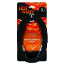 On-Stage IC-6, Instrument Cable (QTR-QTR, 6'), Flexible Cable Lays Flat and Enables Freedom of Motion for, Durable PVC Jacket Stands up to Frequent Use and Wrapping for Storage