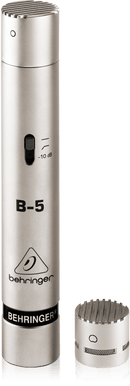Behringer B-5 Small-Diaphragm Condenser Microphone with Interchangeable Capsules