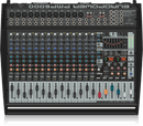 Behringer Europower PMP6000 1600W 20-Channel Powered Mixer with Dual Multi-FX Processor and FBQ Feedback Detection