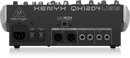 Behringer Xenyx QX1204USB Premium 12-Input 2/2-Bus Mixer with XENYX Mic Preamps and Compressors