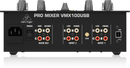 Behringer VMX100USB Professional 2-Channel DJ Mixer with USB/Audio Interface
