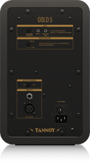 Tannoy GOLD 5 Premium 200-Watt Bi-Amplified Nearfield Studio Reference Monitor with Proprietary 5" Dual Concentric Point Source Technology