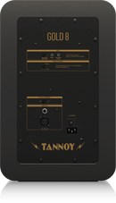 Tannoy GOLD 8 Premium 300-Watt Bi-Amplified Nearfield Studio Reference Monitor with Proprietary 8" Dual Concentric Point Source Technology