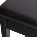 On-Stage KB8802B, Keyboard/Piano Bench, Height 19.5", 240 lbs. Weight Capacity, Wood / Vinyl Construction, Black