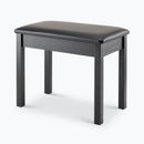 On-Stage KB8802B, Keyboard/Piano Bench, Height 19.5", 240 lbs. Weight Capacity, Wood / Vinyl Construction, Black