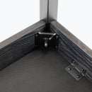 On-Stage KB8802B, Keyboard/Piano Bench, Height 19.5", 240 lbs. Weight Capacity, Wood / Vinyl Construction, Black