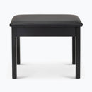 On-Stage KB8902B, Flip-Top Keyboard/Piano Bench, Height 19.5", 240 lbs. Weight Capacity, Wood / Vinyl Construction, Black