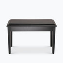 On-Stage KB8904B, Deluxe Keyboard/Piano Bench, Height 19.5", 240 lbs. Weight Capacity, Wood / Vinyl Construction, Black Satin