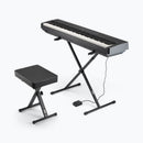 On-Stage KPK6520-CB, Keyboard Stand and Bench Pack with Keyboard Sustain Pedal, Bolted Stand Construction Provides Durability for Reliable Performance, Stand Height Adjusts to a Comfortable Level for Playing While Sitting