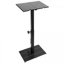On-Stage KS6150, Compact Midi/Synthesizer Utility Stand, Height Adjustment 23" - 36", 35 lbs. Weight Capacity, Steel Construction, Black