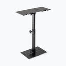 On-Stage KS6150, Compact Midi/Synthesizer Utility Stand, Height Adjustment 23" - 36", 35 lbs. Weight Capacity, Steel Construction, Black