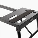 On-Stage KS7150, Platform-Style Keyboard Stand, Height Adjustment 26" - 43", 230 lbs. Weight Capacity, Welded and Bolted Metal Construction, Black