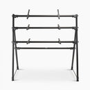 On-Stage KS7903, Three-Tier A-Frame Keyboard Stand, Height 54", 40 lbs. Per Tier (120 lbs. total) Weight Capacity, Aluminum, Bolted Metal Construction, Black