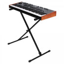 On-Stage KS8190X, Single-X Bullet Nose Keyboard Stand with Lok-Tight Construction, Height Adjustment 27" - 38", 100 lbs. Weight Capacity, 11 - 31" Base Spread, Lok-Tight Metal Construction, Black