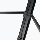 On-Stage KS9102, Quantum Core Column Keyboard Stand, Height Adjustment 10" - 44", 125 lbs. Per Tier (250 lbs. total) Weight Capacity, 32" Base Spread, Black