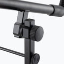 On-Stage KSA7500, Universal Second Tier for X-Style Keyboard Stand, Height 11.5", 60 lbs. Weight Capacity, Black