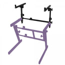 On-Stage KSA7550, Second Tier for KS7350 Folding-Z Keyboard Stand, Height Adjustment 9" - 14", 60 lbs. Weight Capacity, Black