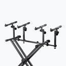 On-Stage KSA8500, Deluxe Keyboard Tier, 66 lbs. (33 lbs. Per Set of arms) Weight Capacity, Black