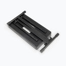 On-Stage KT7800-PLUS, Deluxe X-Style Keyboard Bench, Height Adjustment 19.5", 21.5", 23", 24.5", 360 lbs. Weight Capacity, Welded Metal Construction, Black