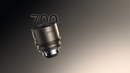 DZOFILM Arcana 75mm T2.1 Full-frame 1.5X Hybrid Anamorphic Prime Lens (PL mount,feet), 1.5X Full-Frame Hybrid Anamorphic Prime, PL Mount, Oval Bokeh, 700g Lightweight, M77 Front Filter