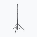 On-Stage LS-MS7620, 13' Tripod Lighting/Mic Stand, Height Adjustment 47"-156", 15 lbs Weight Capacity, 35" Base Spread, Aluminum Construction, Black