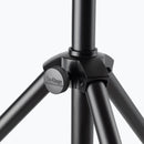 On-Stage LS-SS7770, Production-Grade 10' Lighting/Speaker Stand, Height Adjustment 44" - 120", 140 lbs Weight Capacity, 38" - 58" Base Spread, Steel and Aluminum Construction, Black