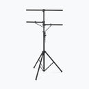 On-Stage LS7720BLT, Lighting Stand with Side Bars, Height Adjustment 60" - 120", 110 lbs Weight Capacity, 48" Base Spread, Aluminum Construction, Black