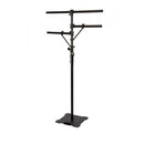 On-Stage LS7920BLT, Flat-Base Lighting Stand, Height Adjustment 60"-120", 110 lbs Weight Capacity, Black