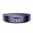 EMEET OfficeCore M3, Zoom Certified Speakerphone with 4 AI Mics, 360 Degree by 5m Voice Pickup, VoiceIA Noise Cancellation, 5W Hi-Fi Speaker, 5200mAh Battery, USB, AUX, Bluetooth and Daisy Chain for 20 People