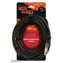 On-Stage MC12-15, Mic Cable (15', XLR-XLR), 15' Length, Standard Nickel Plated Connectors, XLR-XLR Cable, 22AWG Wire Gauge