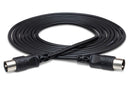 HOSA - Dual MIDI Cable, Dual 5-pin DIN to Same, 1 m