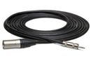 HOSA - Camcorder Microphone Cable, Hosa 3.5 mm TRS to Neutrik Right-angle XLR3M, 25 ft