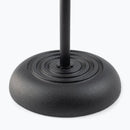 On-Stage MS7201B, Round-Base Mic Stand, Height 33"-60", Black