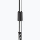 On-Stage MS7201C, Round-Base Mic Stand, Height 33"-60", Chrome and Black