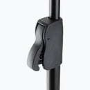 On-Stage MS7201QRB, Quik-Release Round-Base Mic Stand, Height 34"-62", Black