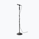 On-Stage MS7255PG, ProGrip Dome-Base Mic Stand, Height 38"-61", Black