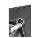 On-Stage MS7625B, Hex-Base Quarter-Turn Threadless Mic Stand, Height 33"-61", 11.5" Base Spread, Black