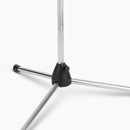On-Stage MS7701C, Euro Boom Mic Stand, Height 32"-61.5", 30" Boom, 23" Base Spread, 5/8"-27" Threading, Chrome and Black