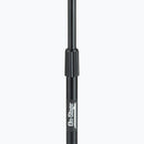 On-Stage MS7701TB, Telescoping Euro Boom Mic Stand, Height 32"-61.5", 20"-36" Boom, 23" Base Spread, 5/8"-27" Threading, Black