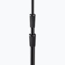 On-Stage MS9312, Production-Grade Three-Section Mic Stand with 12" Round Base, Height 39"-97", Black