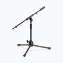 On-Stage MS9411TB, Production-Grade Heavy-Duty Kick Drum Mic Stand, Height 15"-24", 19"-33" Boom, 19" Base Spread, Black